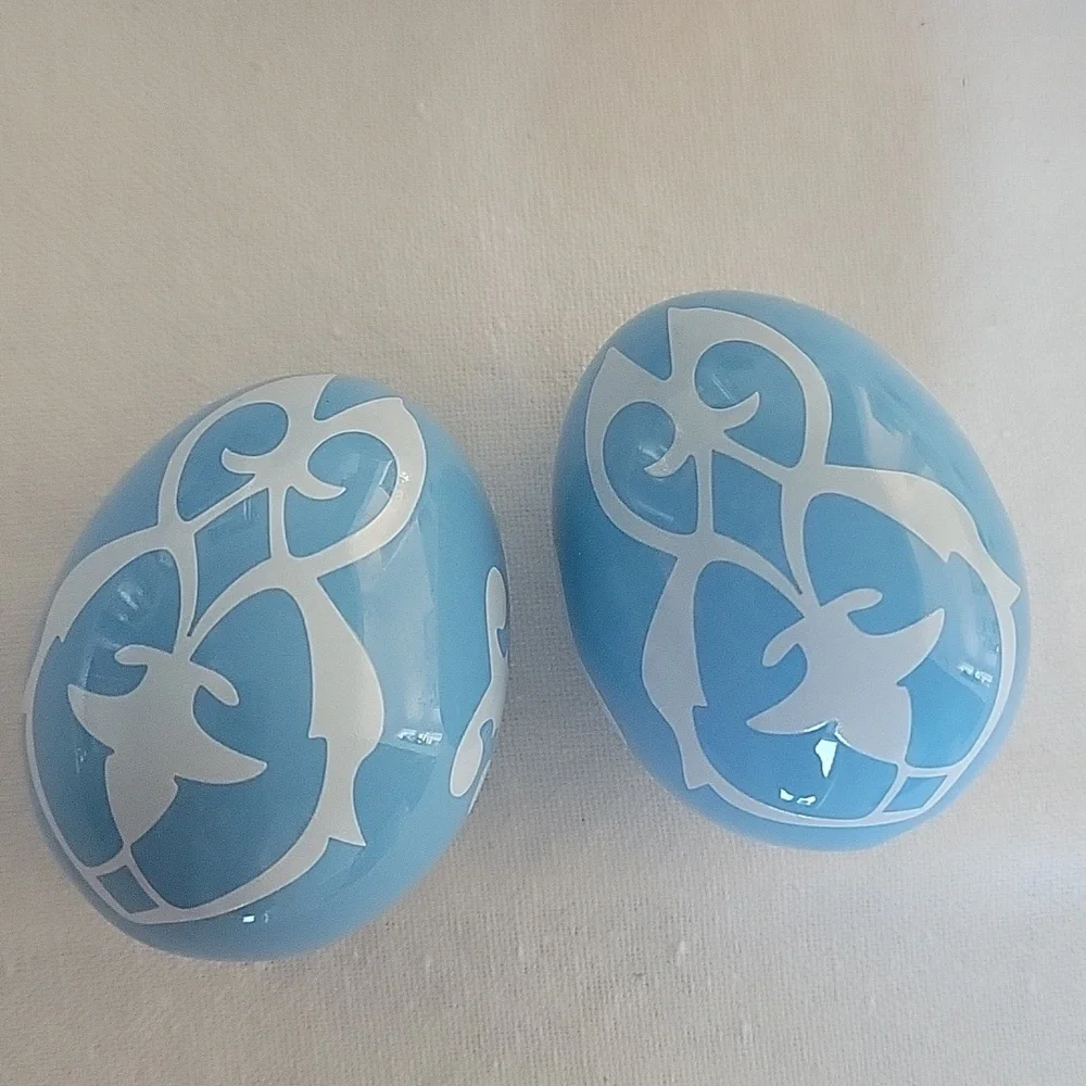 12‎ Ceramic Colorful Decrotive Lightweight Eggs Easter